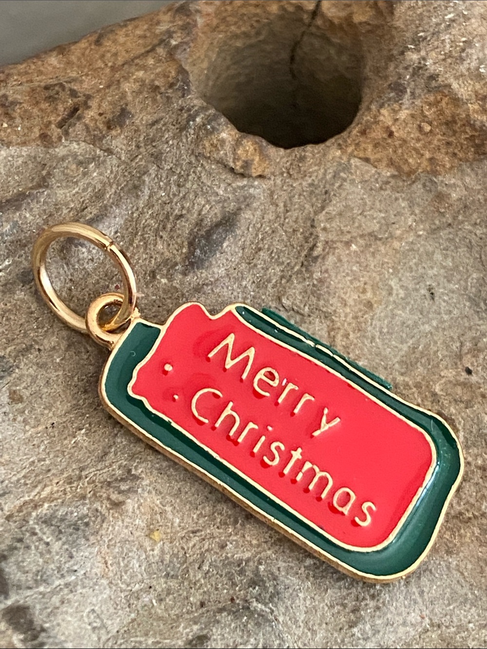 5/$10❤️❤️❤️NEW Merry Christmas Charm Pendant